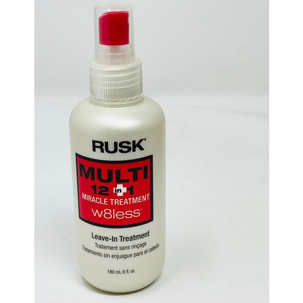Rusk Multi 12 in 1 Miracle Treatment w8less Leave-in Treatment 6 fl.oz.NEW